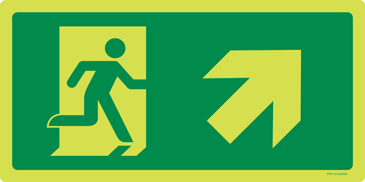 VLUCHTWEG, TRAP RECHTS NAAR BOVEN