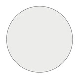 ETIQUETTES BLANCHES, AVEC TROU Ø5MM