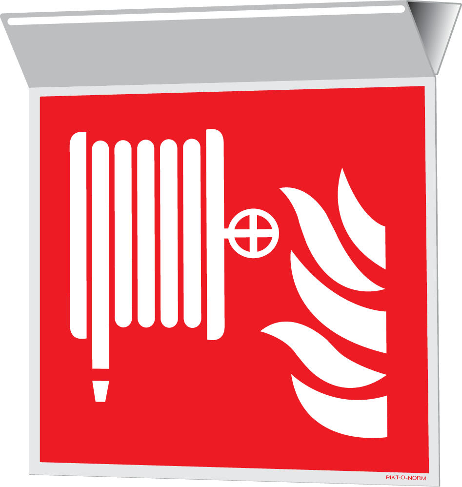 BRANDSLANG - HASPEL ISO7010-F002
