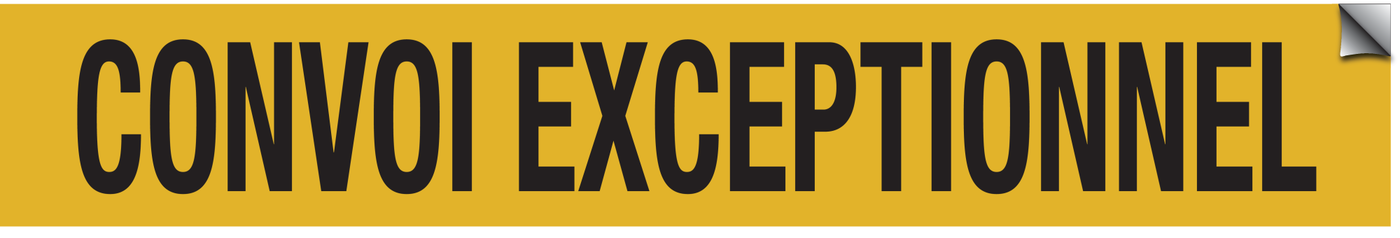 CONVOI EXCEPTIONNEL