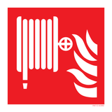BRANDSLANG - HASPEL ISO7010-F002