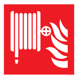 BRANDSLANG - HASPEL ISO7010-F002