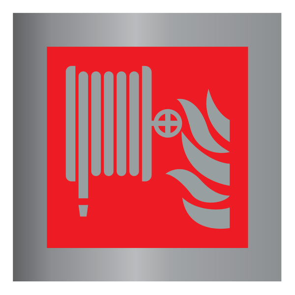 BRANDSLANG - HASPEL ISO7010-F002