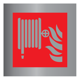 BRANDSLANG - HASPEL ISO7010-F002