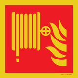 BRANDSLANG - HASPEL ISO7010-F002