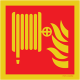 BRANDSLANG - HASPEL ISO7010-F002