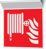 BRANDSLANG - HASPEL ISO7010-F002