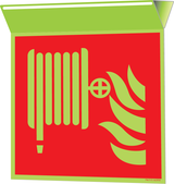 BRANDSLANG - HASPEL ISO7010-F002