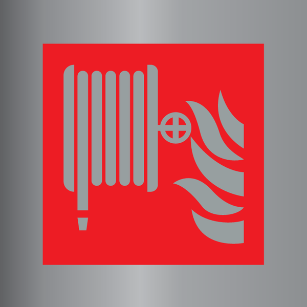 BRANDSLANG - HASPEL ISO7010-F002