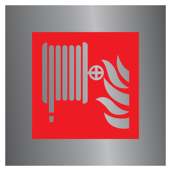 BRANDSLANG - HASPEL ISO7010-F002