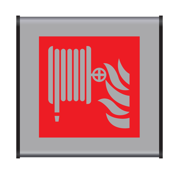 BRANDSLANG - HASPEL ISO7010-F002