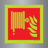 BRANDSLANG - HASPEL ISO7010-F002