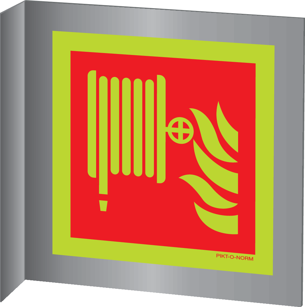 BRANDSLANG - HASPEL ISO7010-F002