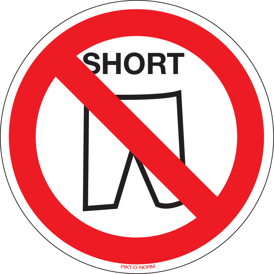 INTERDIT AUX SHORTS
