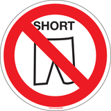 INTERDIT AUX SHORTS