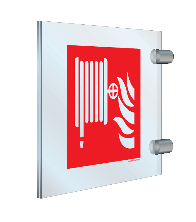 BRANDSLANG - HASPEL ISO7010-F002