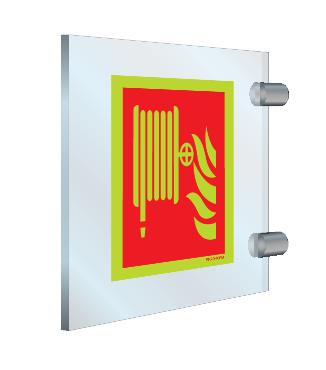 BRANDSLANG - HASPEL ISO7010-F002