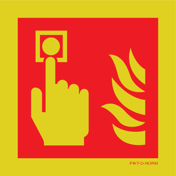 BRANDMELDER ISO7010-F005