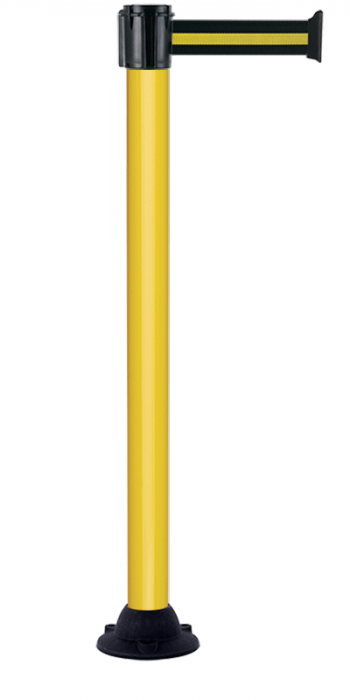 POTEAU AVEC RUBAN 3M N/J