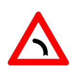 A1a GEVAARLIJKE BOCHT NAAR LINKS