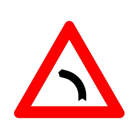 A1a GEVAARLIJKE BOCHT NAAR LINKS