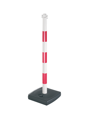 POTEAU DE CHANTIER AVEC SOCLE