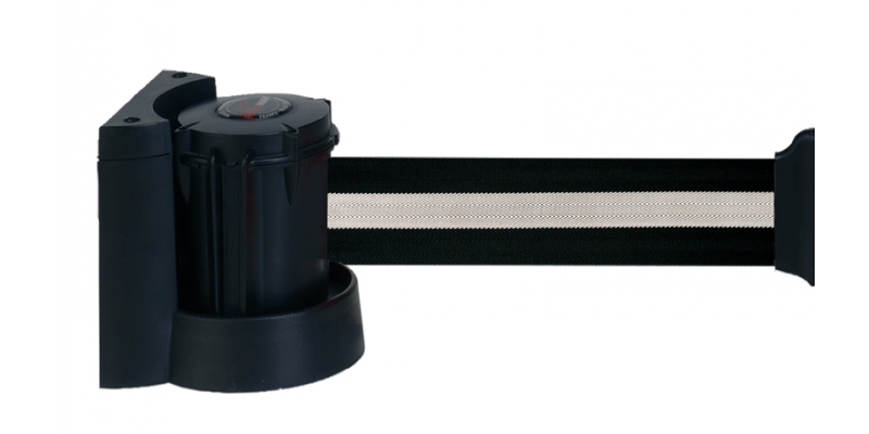 SANGLE ÉTIRABLE ARGENT-NOIR