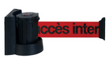 DEROULEUR SANGLE "ACCÈS INTERDIT"