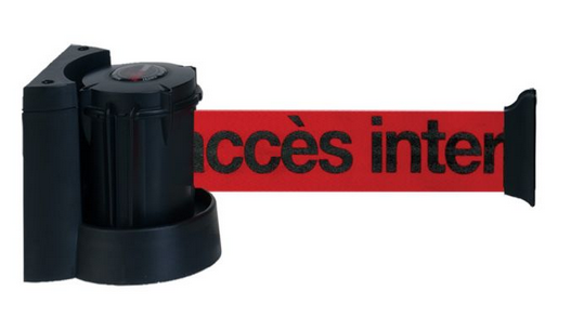 DEROULEUR SANGLE "ACCÈS INTERDIT"