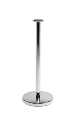 POTEAU DE GUIDAGE LUXE CHROMÉ PR CORDON