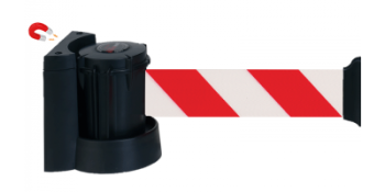 OPROLBAAR LINT ROOD-WIT, MAGNETISCH