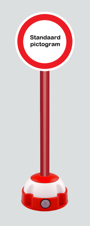 POTEAUX DE GUIDAGE LESTABLE AVEC PICTO