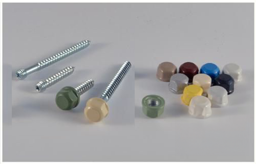 ÉCROU BORGNE ALUMINIUM EN COULEUR