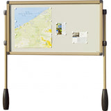 ANTARES VITRINES OP VOET MET SLOT