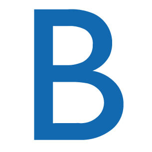 LETTRE B PERMALEAN PERMAROUTE