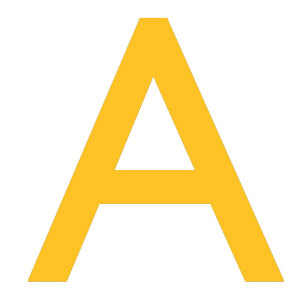 LETTER A PERMALEAN PERMAROUTE