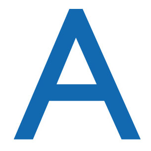 LETTER A PERMALEAN PERMAROUTE