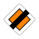 B11 EINDE VOORRANGSWEG