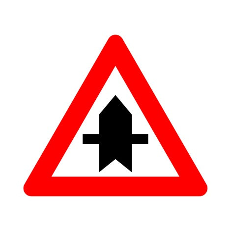 B15a VOORRANG OP ZIJWEGEN