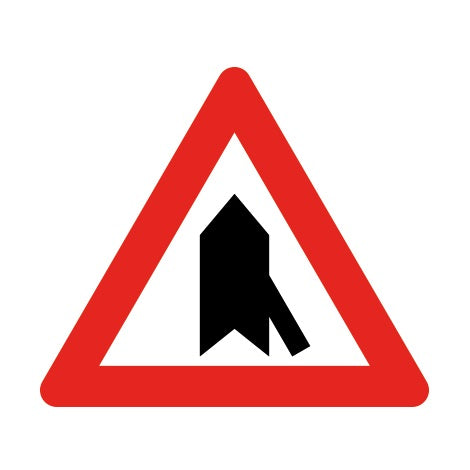 B15g VOORRANG OP KRUISENDE ZIJWEG RECHTS