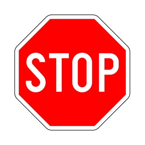 B5 STOPPEN EN VOORRANG VERLENEN