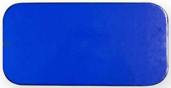 BORDEN BLAUW RECHTHOEKIG BLANCO