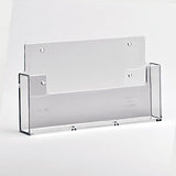 BROCHUREHOUDER MUUR A5 230X132X32MM