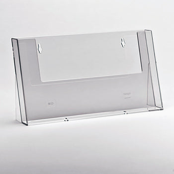 BROCHUREHOUDER TAFEL/MUURMODEL A4