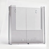 BROCHUREHOUDER TAFEL/MUURMODEL A4