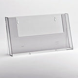 BROCHUREHOUDER TAFEL/MUURMODEL A4