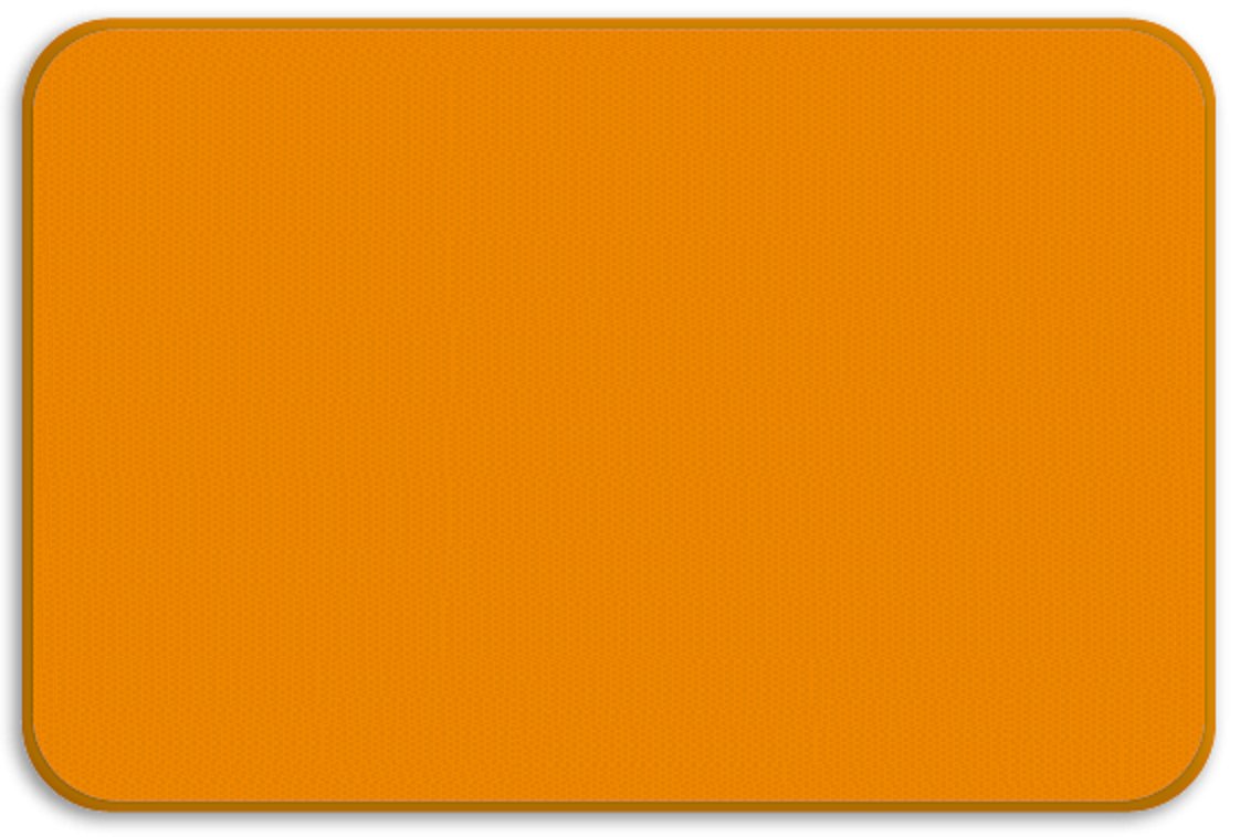 BORDEN ORANJE RECHTHOEKIG BLANCO