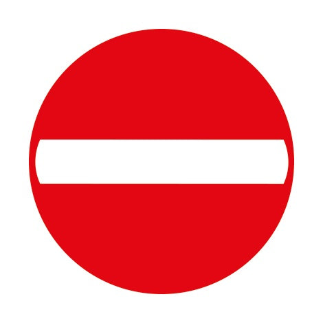 C1 VERBODEN RICHTING
