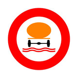 C24c VERBOD VOERTUIG GEVAARLIJKE GOED.