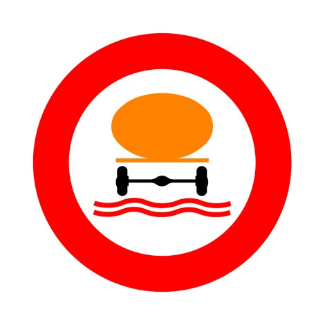 C24c VERBOD VOERTUIG GEVAARLIJKE GOED.